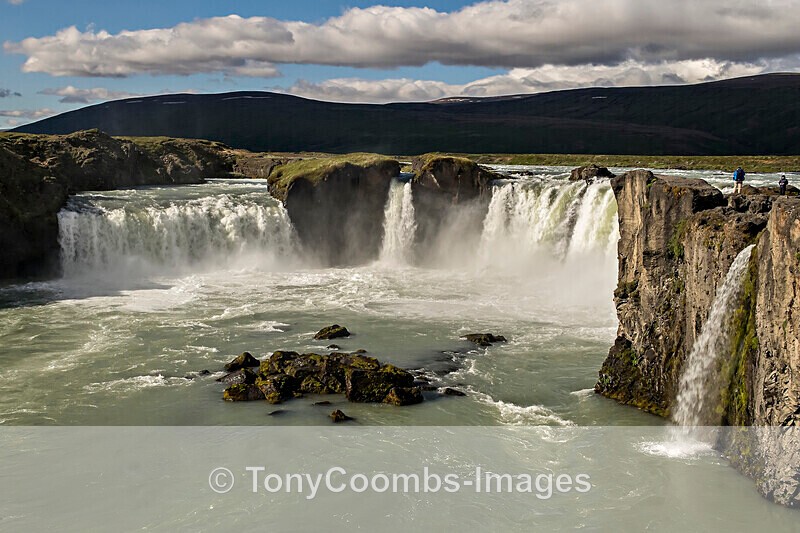 The Waterfall at Godafoss - Iceland
