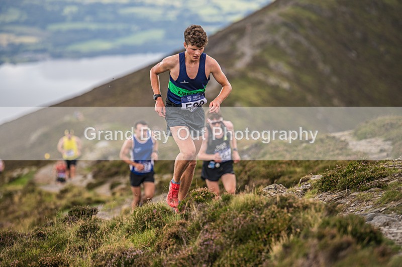 Uphill Only-139 - British Athletics Off Road Running Championships Senior Uphill Only Trial - Skiddaw Friday 15th Augu
