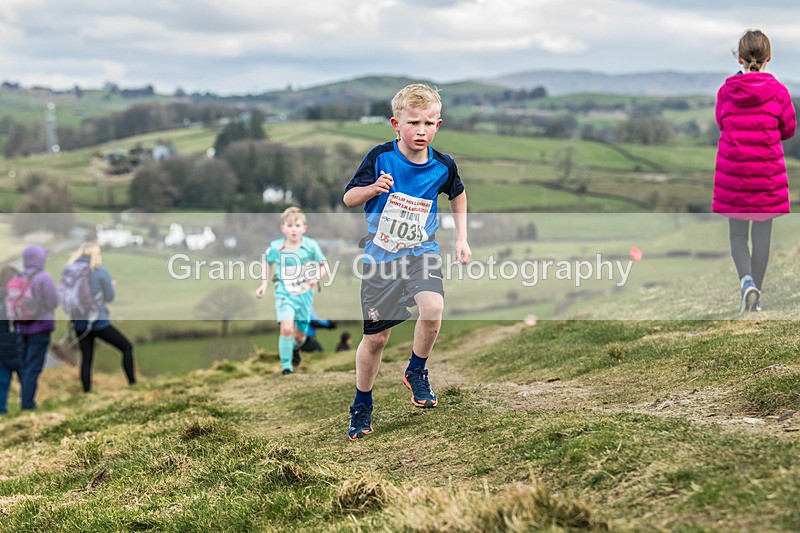 Helm Hill U9-9 - Kendal Winter League Helm Hill Under 9 Fell Race Sunday 16th March 2025