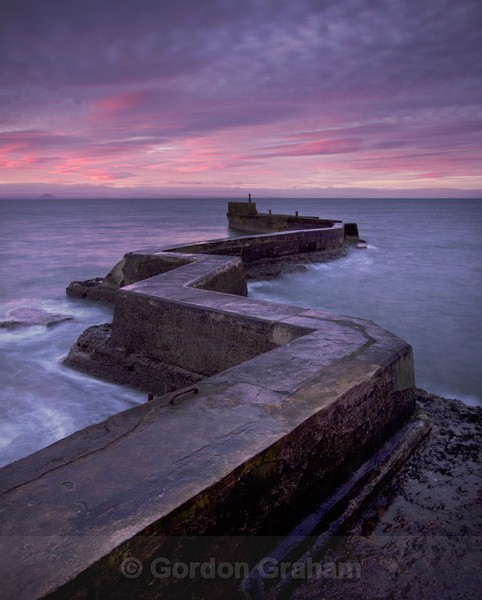 St Monans Breakwater at dawn - General