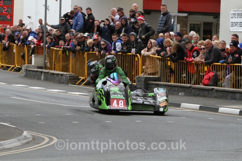 Deborah Barron & Karl Schofield - Sure Sidecar Race 2