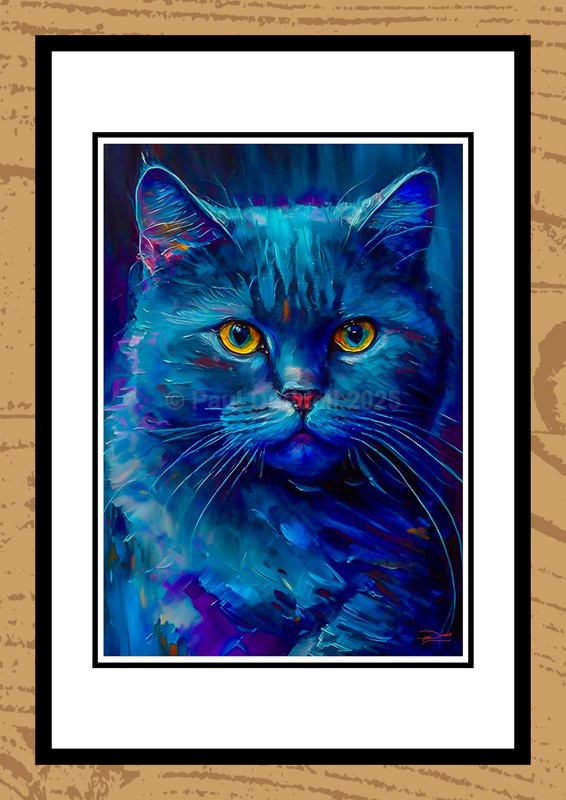 Cats & Dogs Oil Paintings - Pulses with Emotion by Artist Paul Duddell