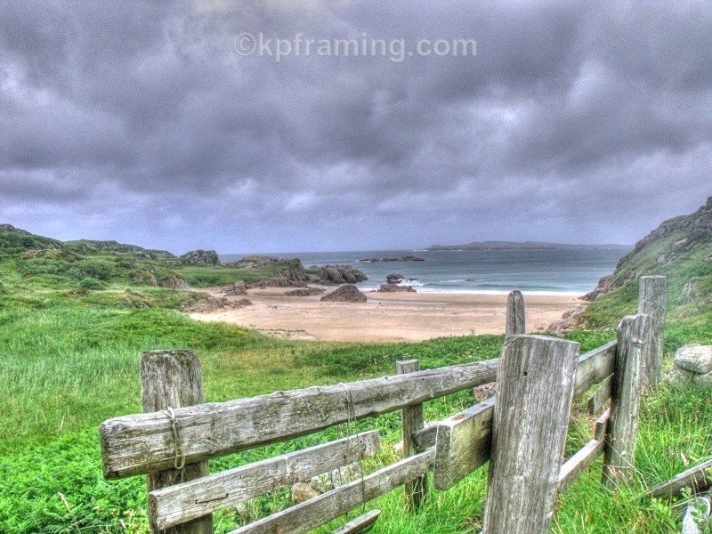 Glendowan beach kincasslagh - villages , piers, light houses, donegal beaches ,