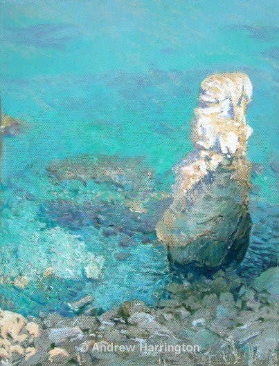 rock tower - Paintings 1