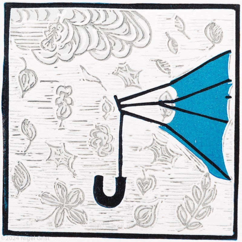  - Linocut