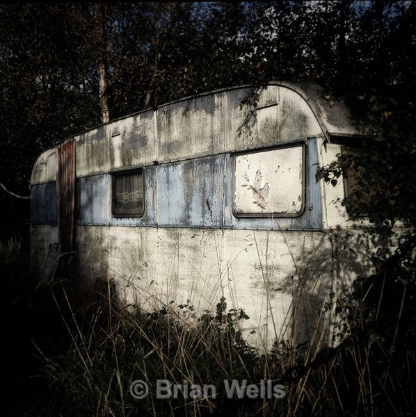 Discarded Caravan, Smallburgh - Transport and Machinery