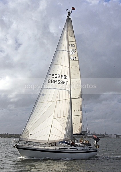 091023 LIESEL GBR595T IMG_4177 - Sailboats - monohull