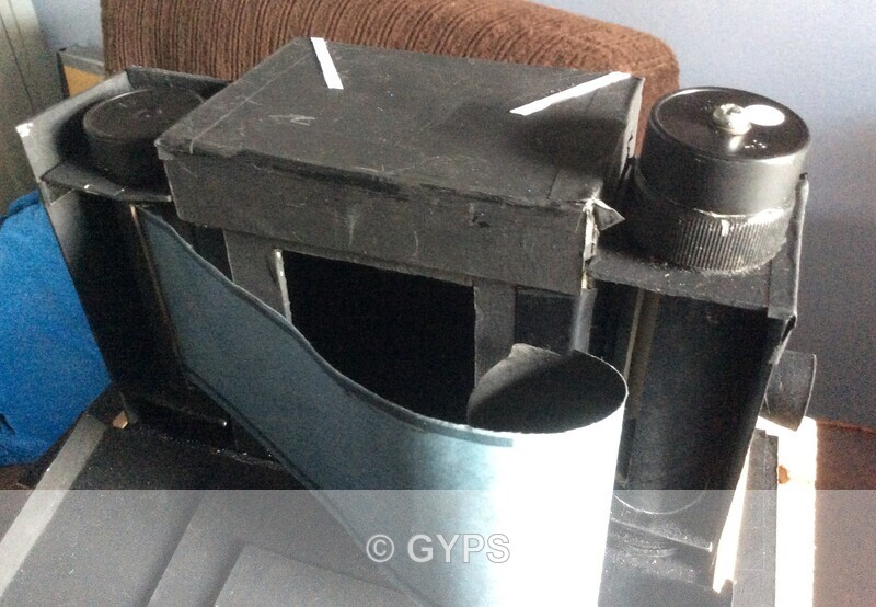 John Bracey’s cardboard camera - John Bracey’s cardboard film camera