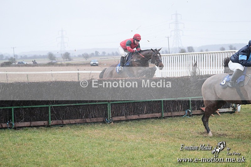 PtP 260125 306 - Cocklebarrow Point-to-Point racing with the Heythrop Hunt 26/01/25