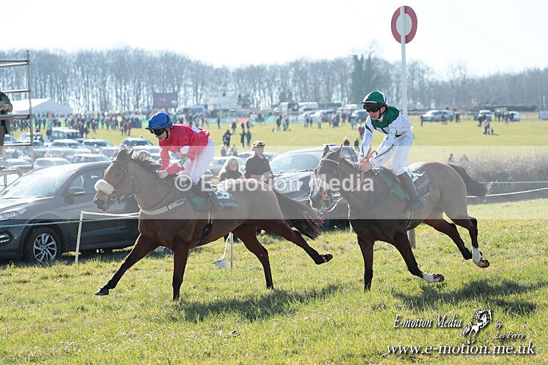 PR 010325 200 - Pony Racing from Beaufort Races Didmarton 01/03/25