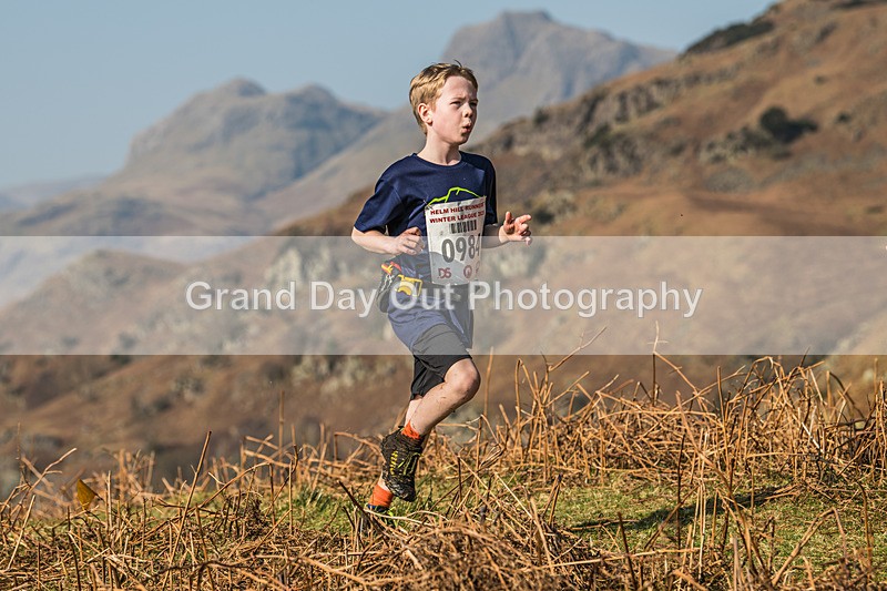 Elterwater-134 - Kendal Winter League Elterwater Under 13 Fell Race Sunday 9th March 2025