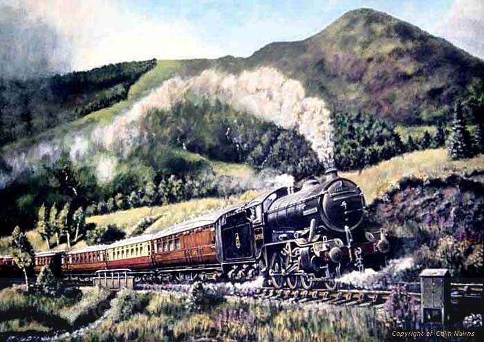 'Macleod of Macleod', on the West Highland Line' - Transport