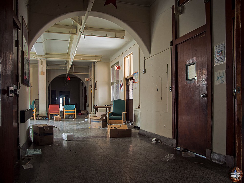 Overbrook Asylum (Cedar Grove, NJ) | Cluttered Hallway - Overbrook Asylum