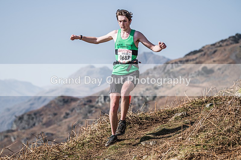 Elterwater-861 - Kendal Winter League Elterwater Senior Fell Race Sunday 9th March 2025