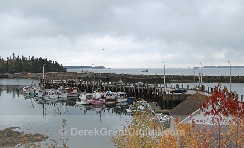Leonardville Wharf, Deer Island NB - Fundy Postcards