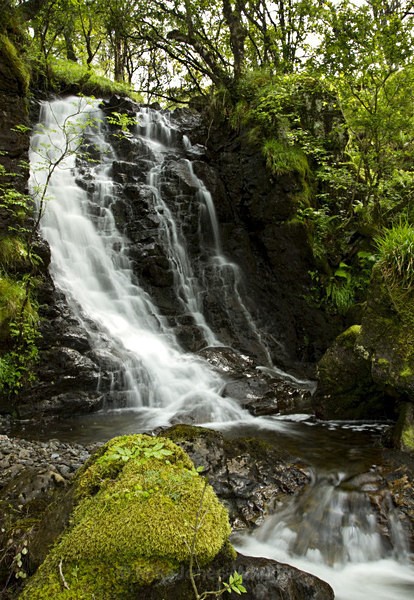 Isle of Mull Waterfall, Scotland - ISLE OF MULL LANDSCAPE PHOTOGRAPHY