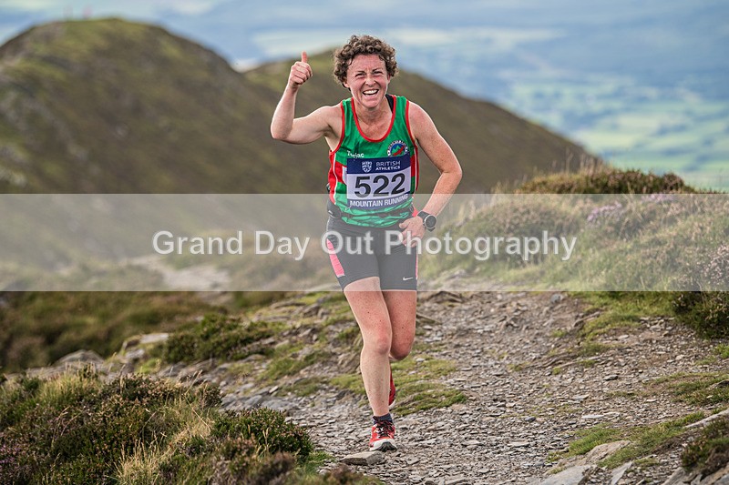 Uphill Only-297 - British Athletics Off Road Running Championships Senior Uphill Only Trial - Skiddaw Friday 15th Augu