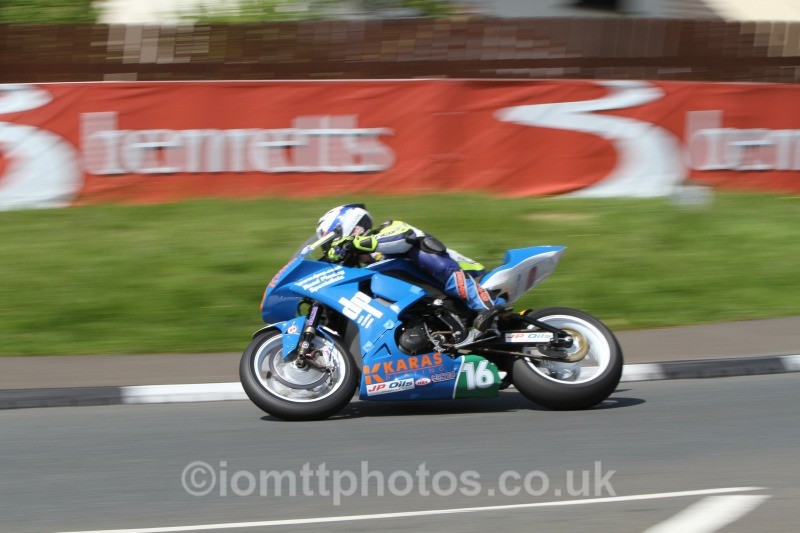 David Johnson Kawasaki / DP Coldplaning / Mick Charnock - Bikenation Lightweight TT
