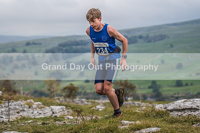 Year 10-11-75 - The English Schools Fell Running Championship Giggleswick Year 10-11 Sunday 6th October 2024