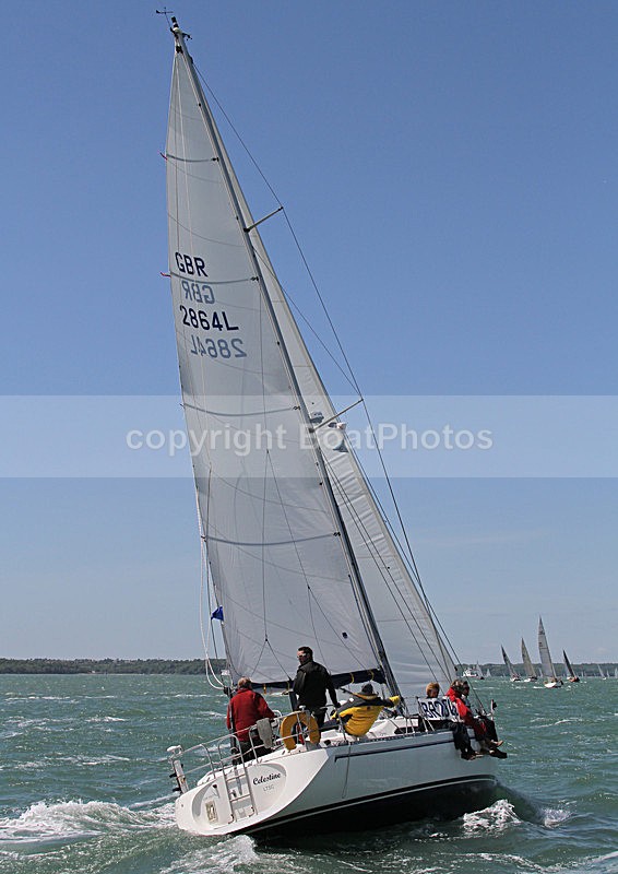 130601 CELESTINE GBR2864L IMG_8049 - ROUND THE ISLAND RACE - 1st June 2013