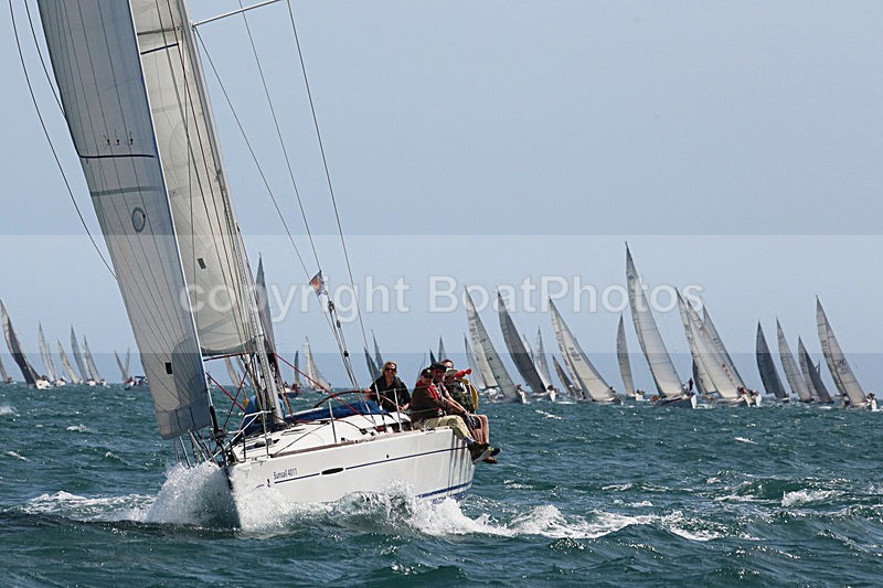 150627 SUNSAIL 4011 GBR4011N  WT7A8274_I - ROUND THE ISLAND RACE - SATURDAY 27th JUNE 2015
