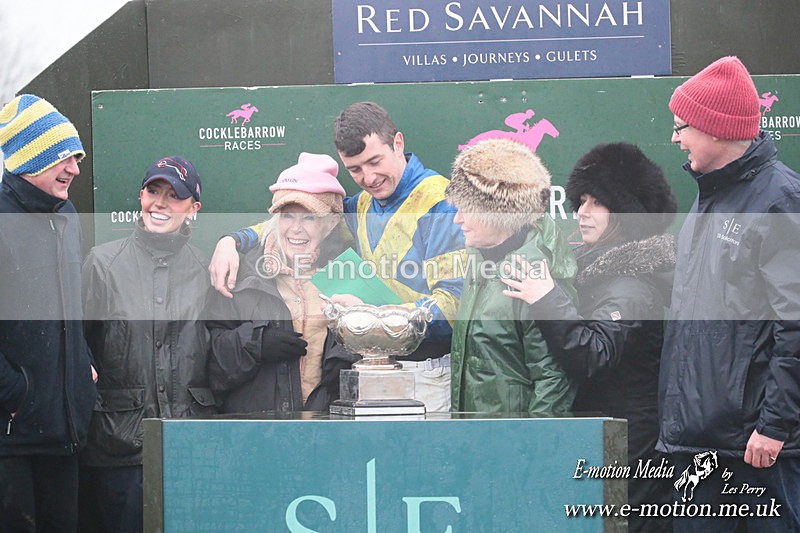 PtP 260125 380 - Cocklebarrow Point-to-Point racing with the Heythrop Hunt 26/01/25