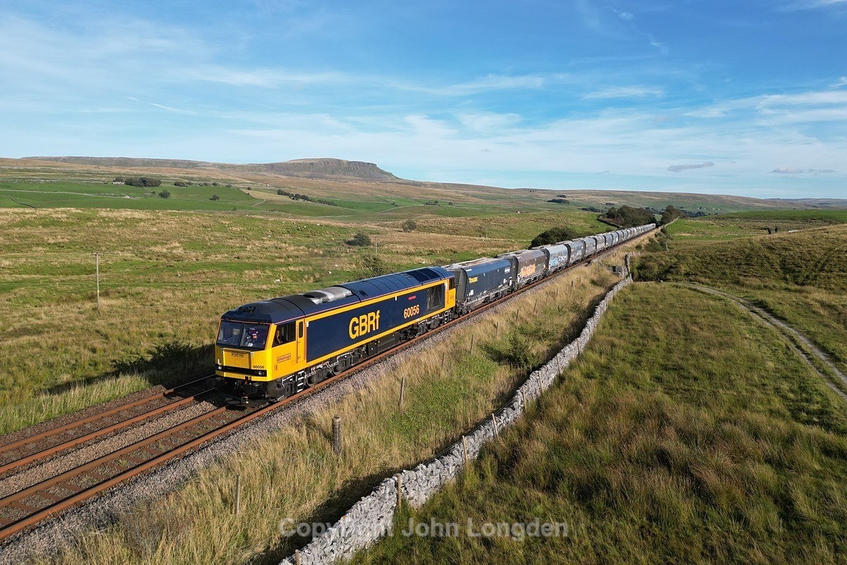 JL - 16.9.24 60056 6E77 Arcow - Hunslet, Selside Far Moor - Latest shots