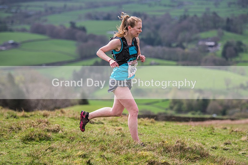 Arant Haw Seniors-49 - Kendal Winter League Arant Haw (Senior Race) Sunday 14th April 2024
