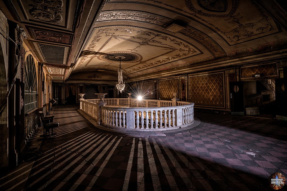 The Abandoned Palace Theatre in Bridgeport, CT