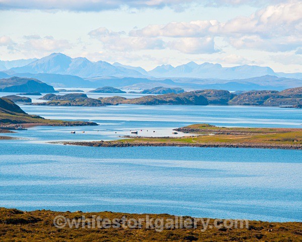 View of Summer Isles - Scottish Highlands