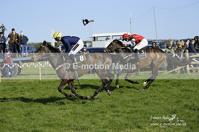 PtP 190322 742 - Wilton Hunt PtP Milborne St Andrew 19/03/22