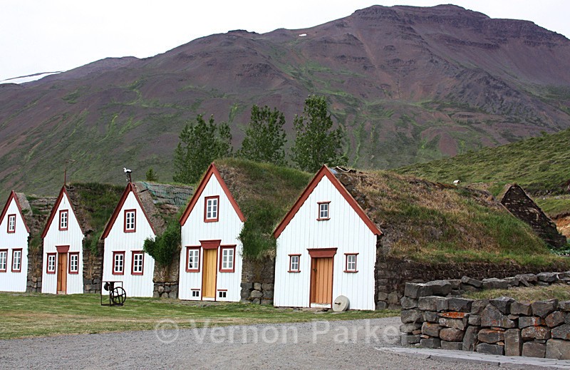Laufas, Iceland. Turf houses - Iceland