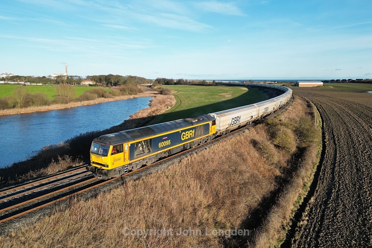 JL - 31.12.25 60095 6N87 Lynemouth - Tyne Dock, Woodhorn W - Latest shots