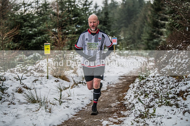 Glentress-1146 - High Terrain Events Glentress 10K 21K & 42K Trail Races Sunday 16th February 2025
