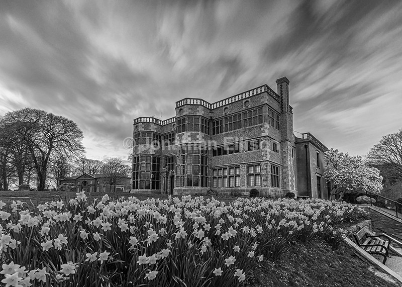 Astley Hall - Black and White