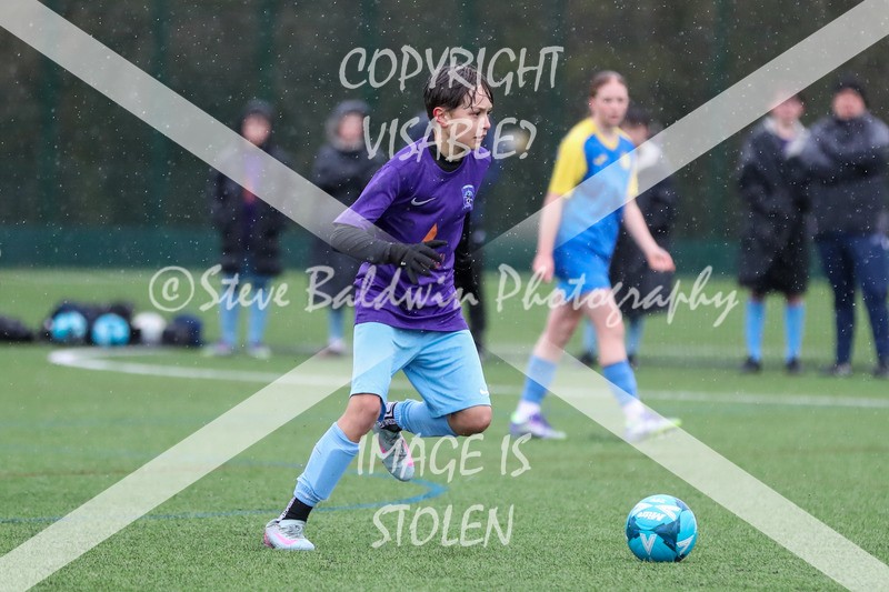 1DX20280 - 2026-02-15 FC Abbey Meads U13 Purple V Royal Wootton Bassett Town Youth U13 Yellow