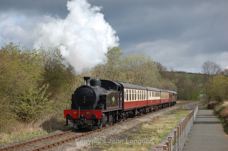 9.4.12 - Ex-NCB 0-6-0 Tank No.40, 11.45 Bishop - Stanhope, Witton: WR - Preservation