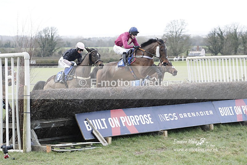 PtP 250223 0147 - Kimblewick Hunt Point-to-Point Kingston Blount 25/02/23