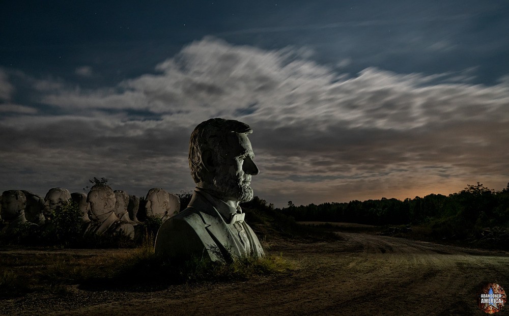President Heads (Croaker, VA) | Somber Lincolm - The President Heads