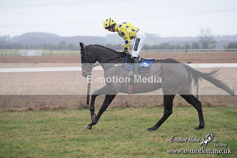 PtP 260125 691 - Cocklebarrow Point-to-Point racing with the Heythrop Hunt 26/01/25