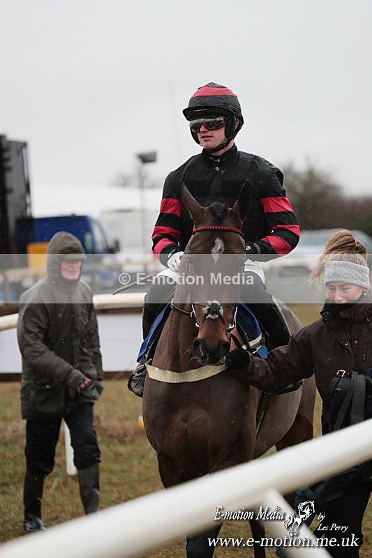 PtP 260125 10 - Cocklebarrow Point-to-Point racing with the Heythrop Hunt 26/01/25