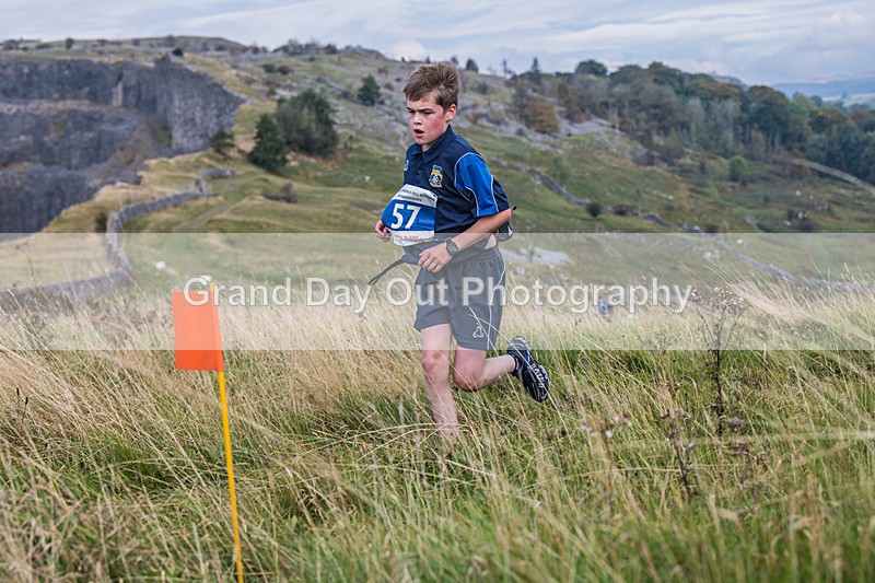 Year 7-133 - The English Schools Fell Running Championship Giggleswick Year 7 Sunday 6th October 2024