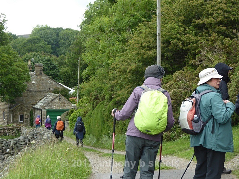 035 Ascent to the ridge Wath Road - York Minster Walkers Collection 2025