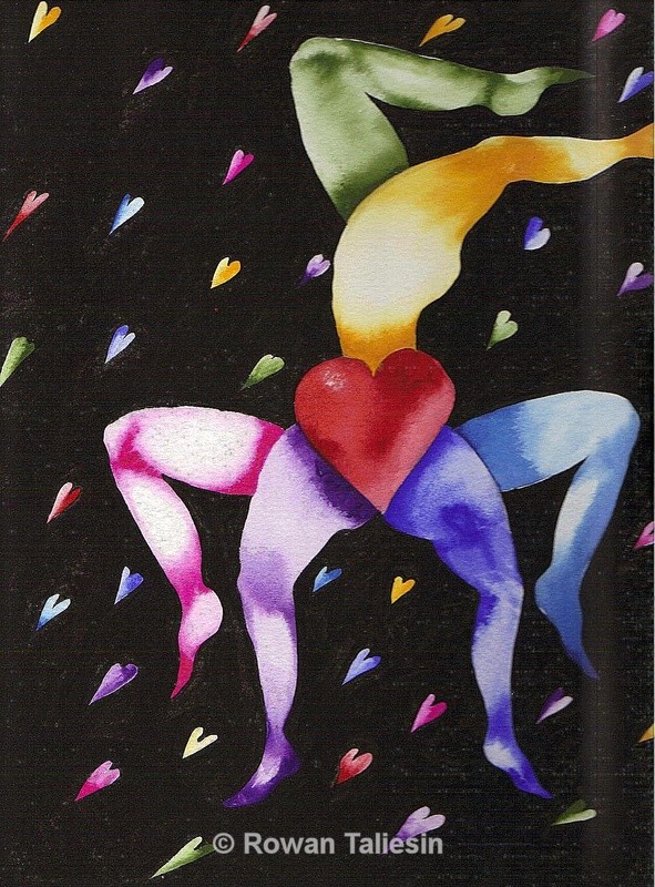 Acrobats © Rowan Taliesin 2006 - MY JOURNEY AS AN ARTIST