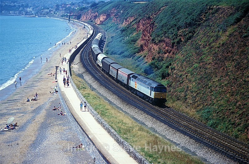 25th July 1989 - Dawlish, The Sea Wall & Dawlish Warren, Devon