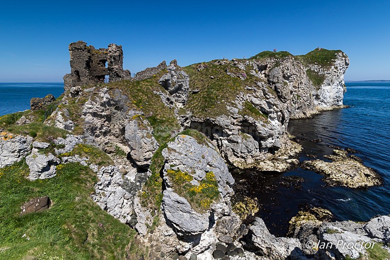 Glorious Day at Kinbane Castle - County Antrim