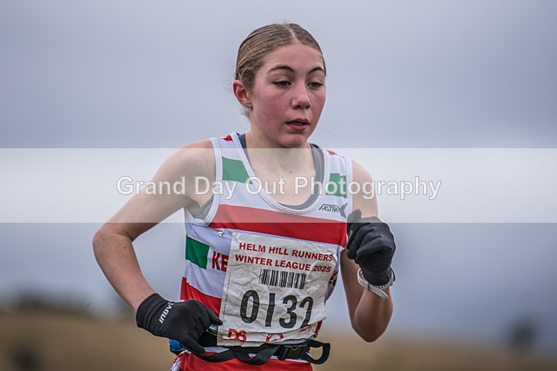 Cunswick U15  U17-91 - Kendal Winter League Cunswick Scar Junior Under 15 & 17 Fell Races Sunday 26th January 2025