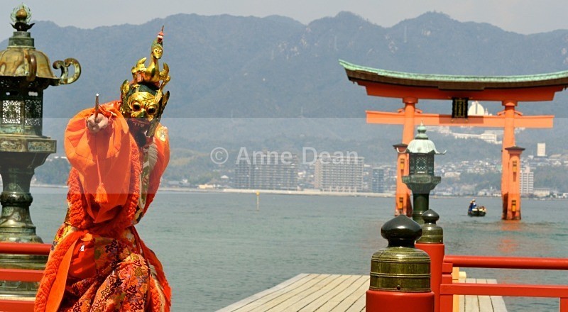 In front of the Torii Gate - Japan