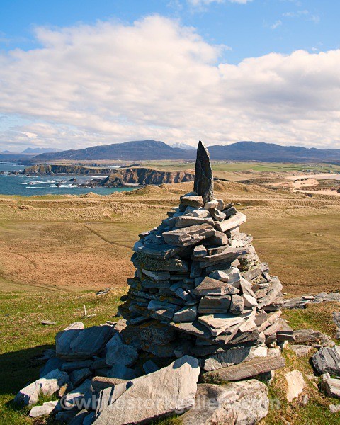 View from Top at Faraid Head - Scottish Highlands