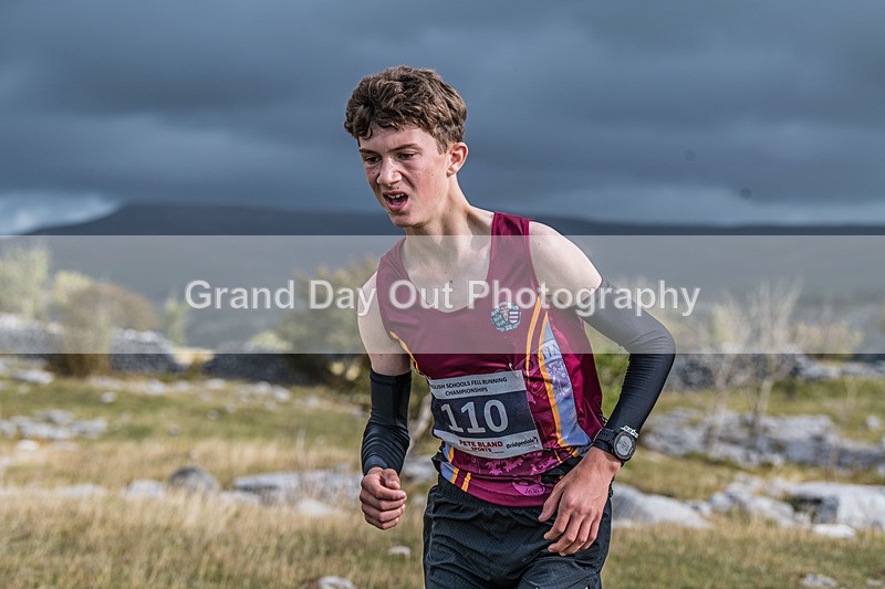 ESFRC Year 8-9-40 - English Schools Fell Running Championships Year 8-9 Giggleswick Saturday 1st October 2022